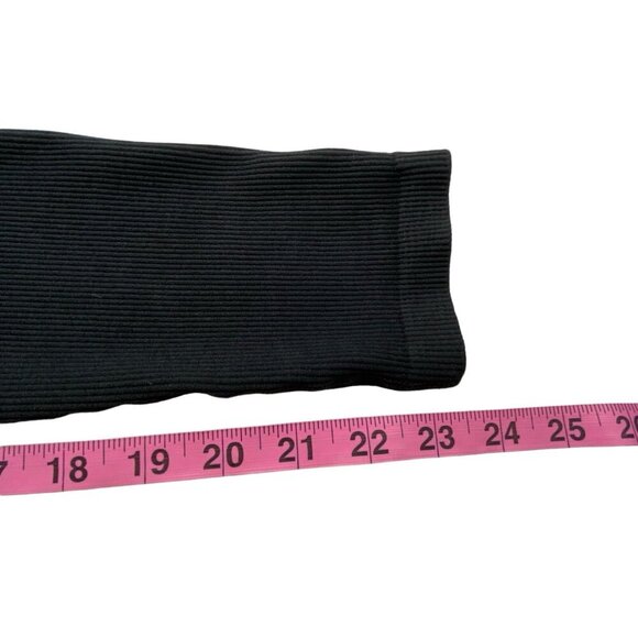 SPIRITUAL GANGSTER Women Leggings Size S Black Ribbed Yoga Athleisure Everyday - Picture 6 of 11